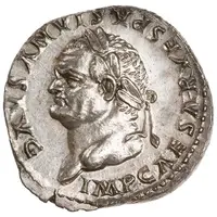 Denarius - Vespasian TR POT X COS VIIII