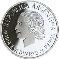 1 Peso Eva Duarte de Peron